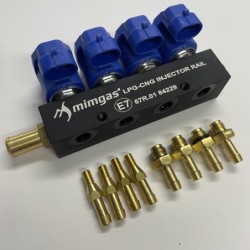 Инжекторна рейка  MIM GAS 4 цил. 3 ома