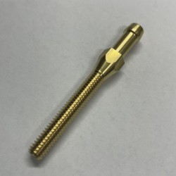 Щуцер за колектор М6 за маркуч ф6  L60mm