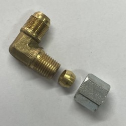 Преход коляно  газ 8/8 с гайка